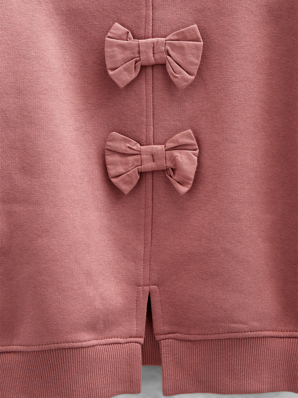 Bow Detail Sweatshirt - Kids - Vintage Red | 100812 Ruth