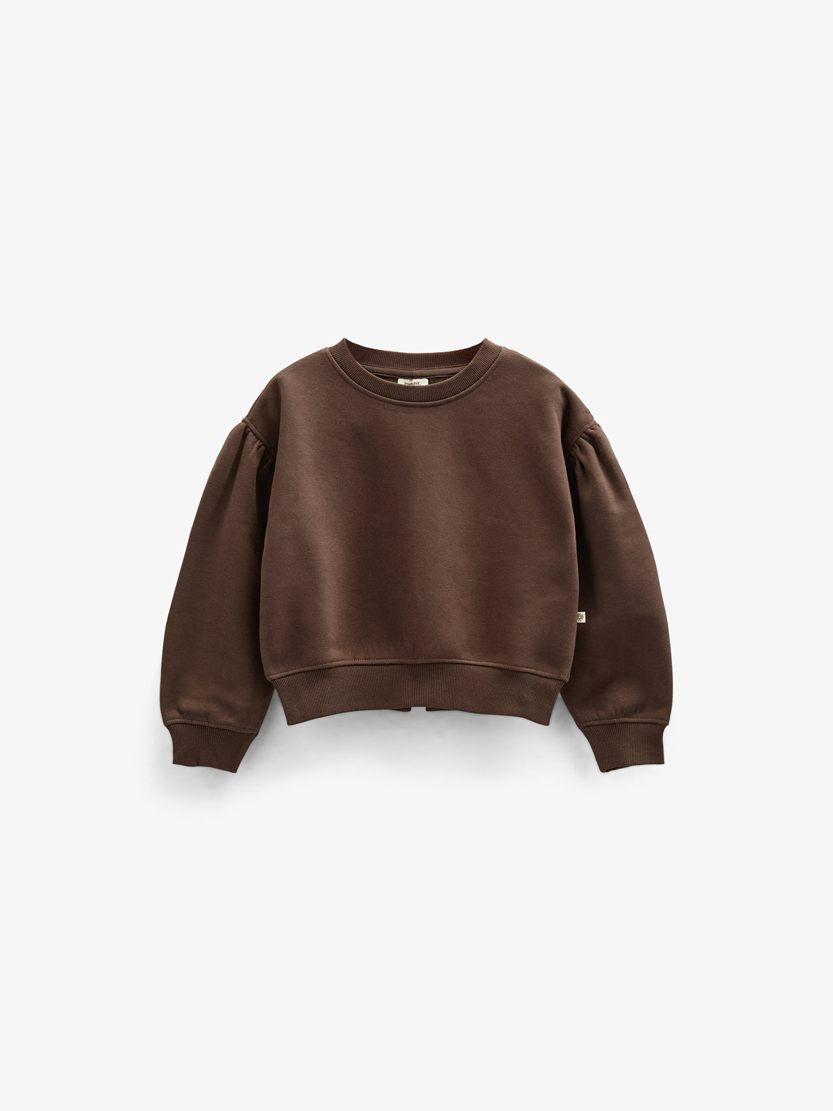 Bow Detail Sweatshirt - Kids - Chocolate | 100814 Ruth
