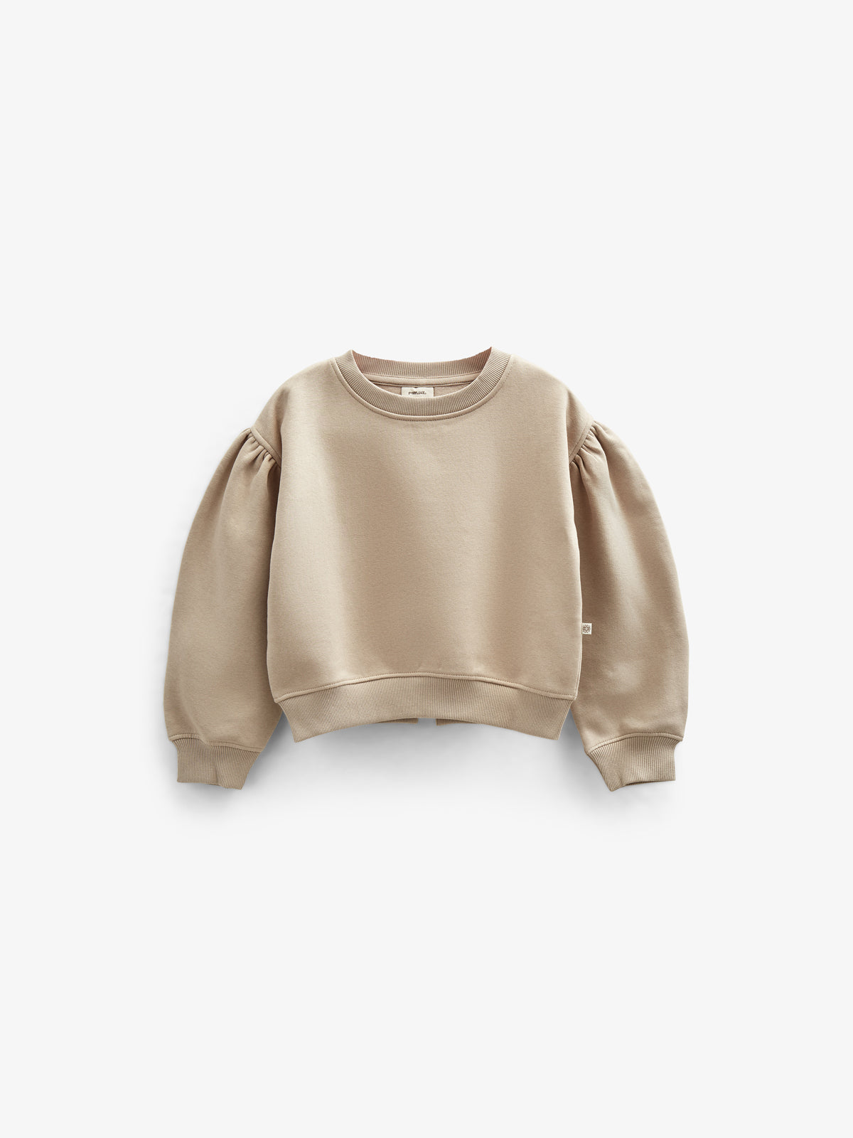 Bow Detail Sweatshirt - Kids - Caffe Latte | 100816 Ruth