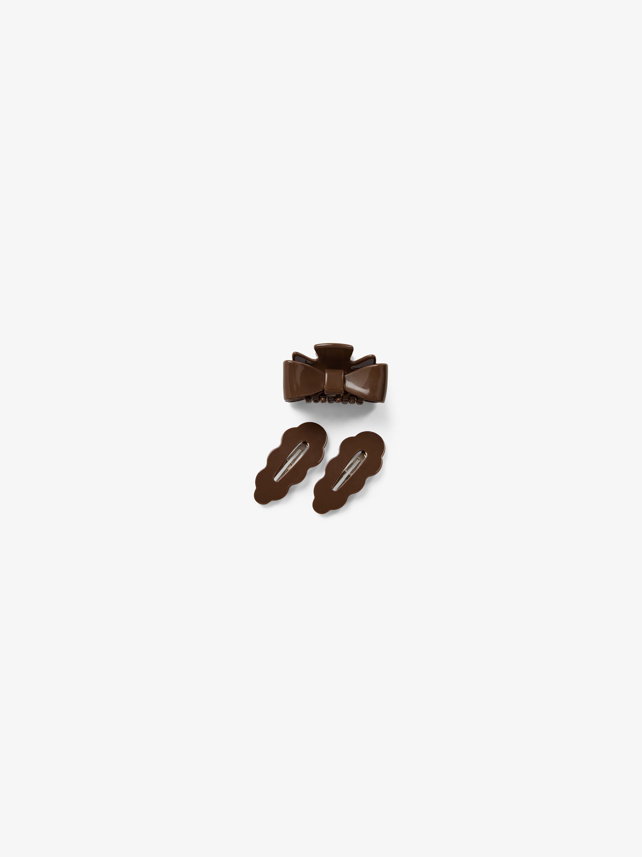 Hair Click & Claw Hair Clip - All - Chocolate | 100886 Cille