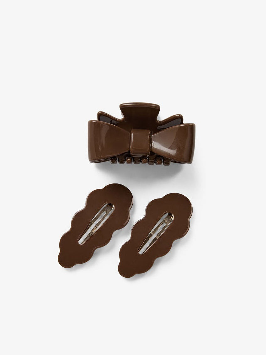 Hair Click & Claw Hair Clip - All - Chocolate | 100886 Cille