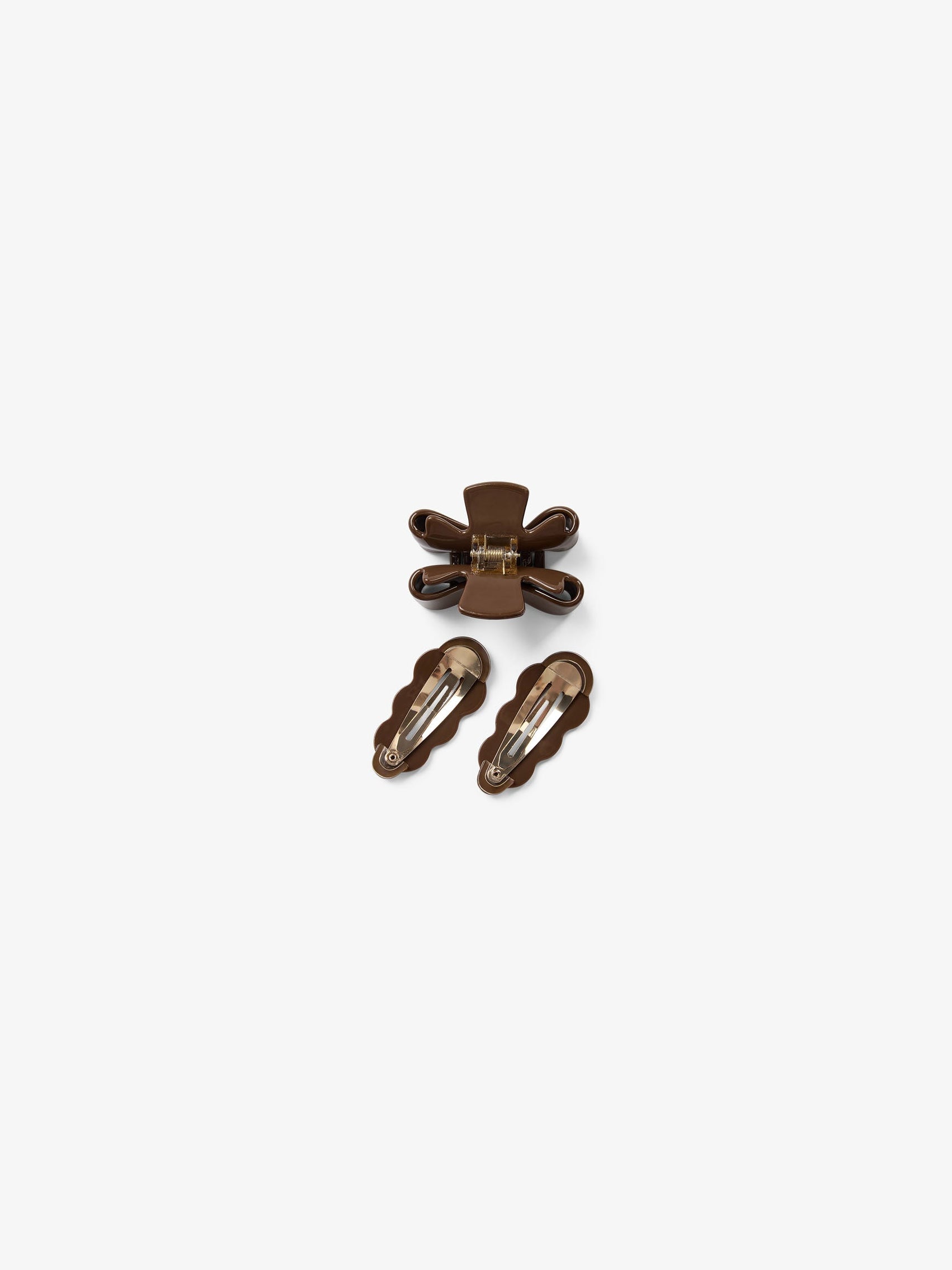 Hair Click & Claw Hair Clip - All - Chocolate | 100886 Cille
