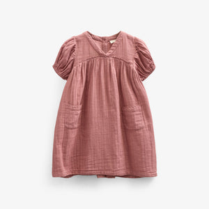 Gauze Dress - Kids - Old Rose | 100915 Jasmine