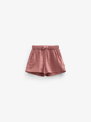 Gauze Shorts - Tween - Old Rose | 100927 Jasmine