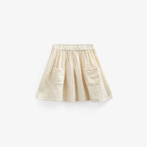 Gauze Skirt - Kids - Off White | 100936 Jasmine