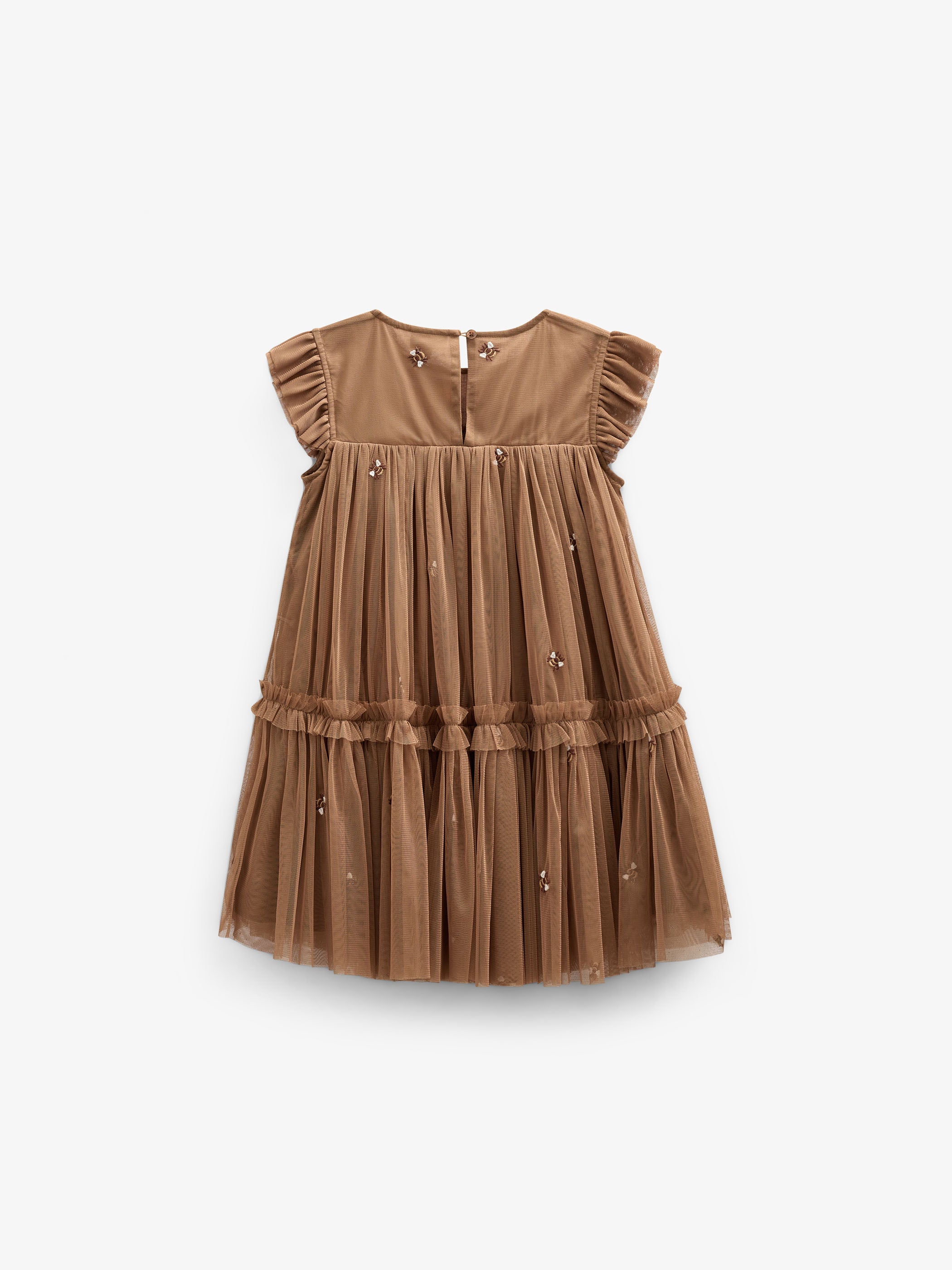 Honeybee Tulle Dress - Tween - Coconut | 100965 Daisy