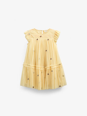 Honeybee Tulle Dress - Kids - Sunlight | 100966 Daisy
