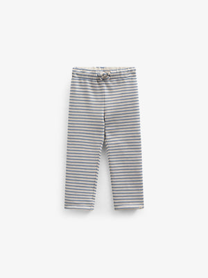 Striped Jersey Trousers - Kids - Blue | 101001 Emmie