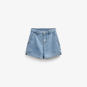 Denim Shorts - Kids - Light Blue Denim | 101016 Vera