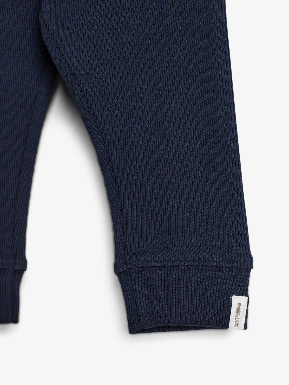 Basic Rib Trousers - Little - Navy