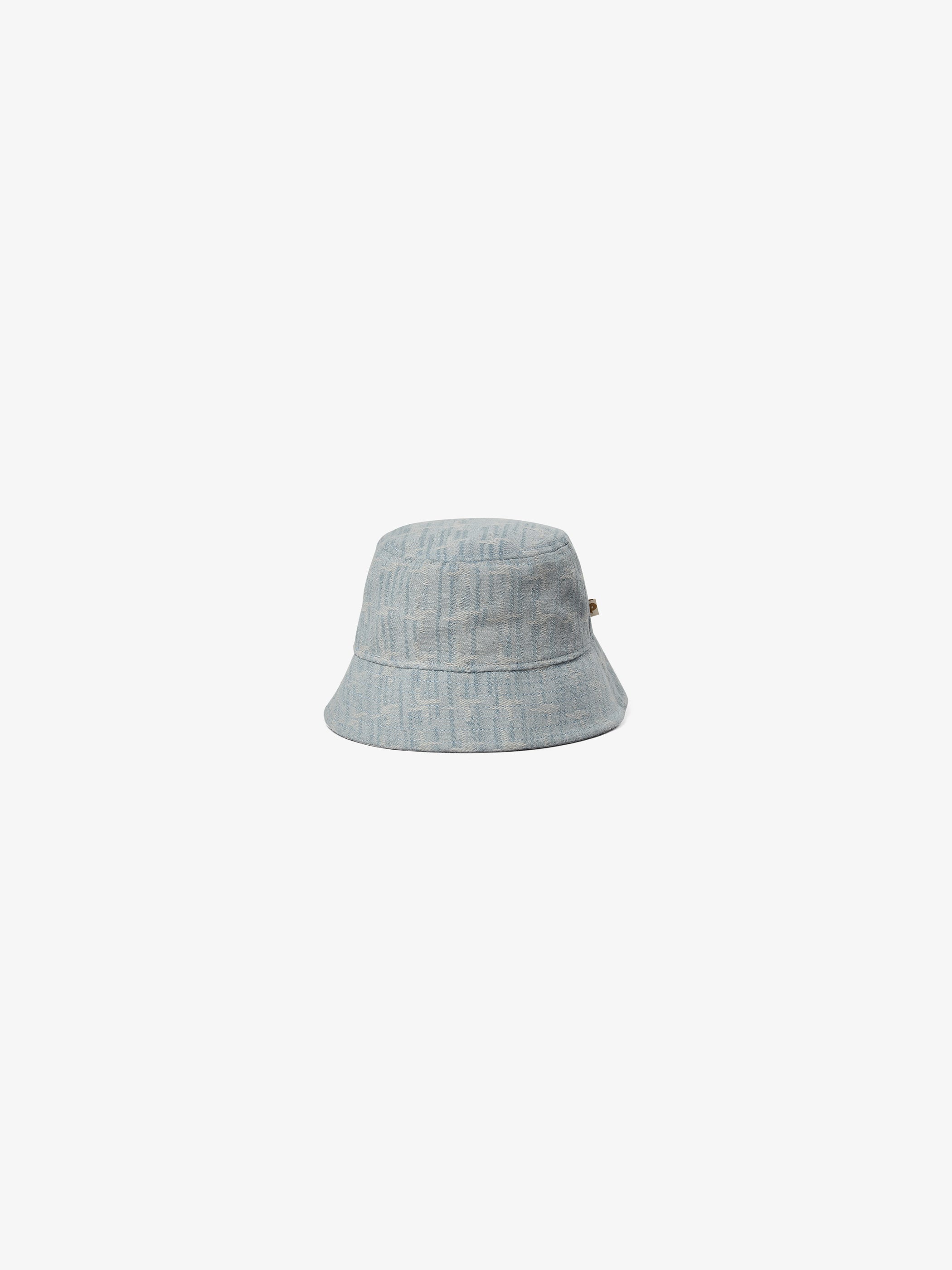 Jacquard Denim Bucket Hat - Kids - Blue Denim | 101094 Kyle