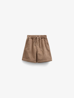 Pull-On Corduroy Shorts - Kids - Khaki | 101102 Tobias