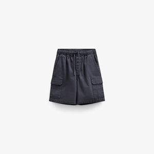 Canvas Cargo Shorts - Tween - Navy | 101123 Isack