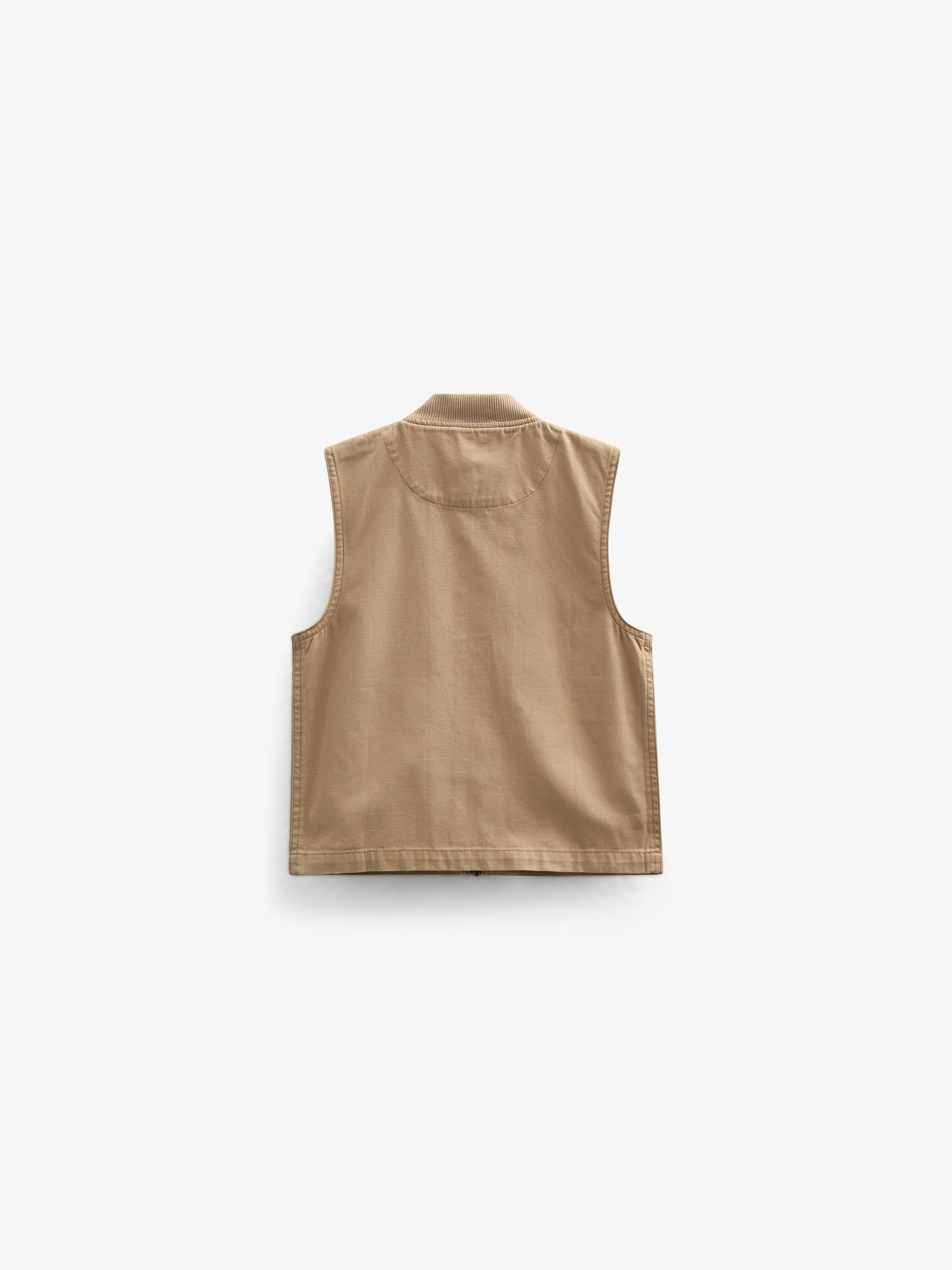 Canvas Cargo Gilet - Kids - Khaki | 101128 Isack