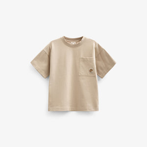 Pocket T-shirt - Kids - Light Sand | 101146 Jasper