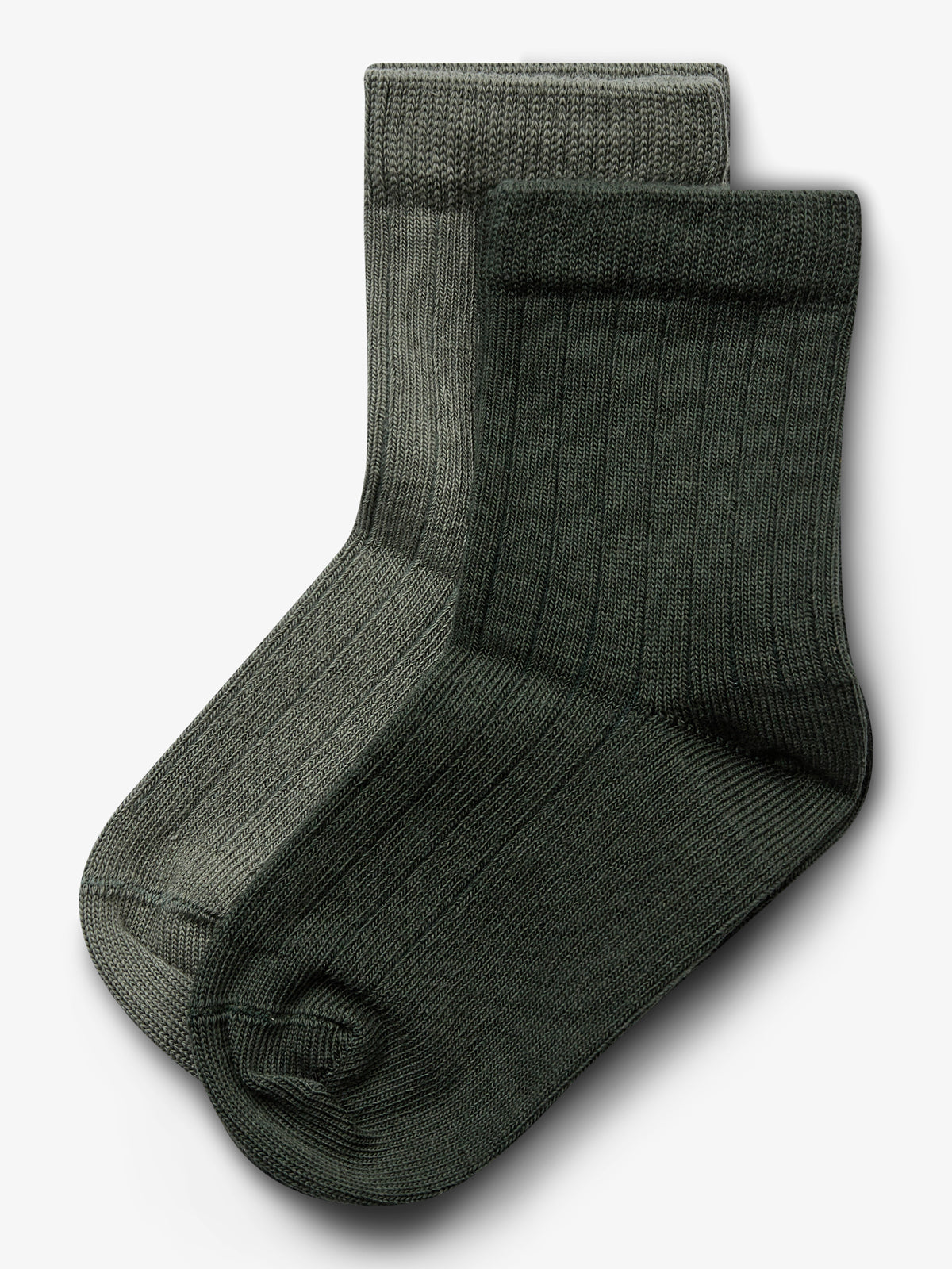 Socks 2-pack - Little - Green/Dark Green