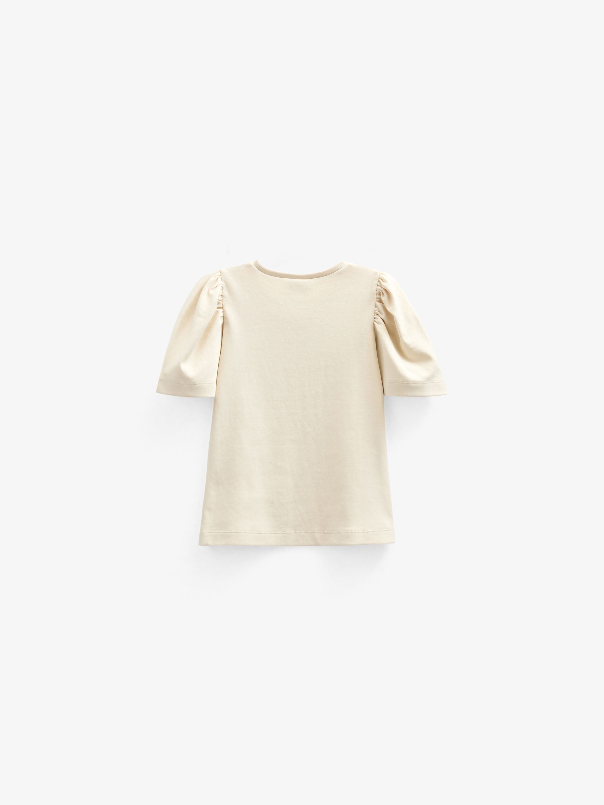 T-shirt With Embroidery - Kids - Offwhite | 101235 Amanda
