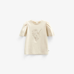 T-shirt With Embroidery - Tween - Offwhite | 101236 Amanda