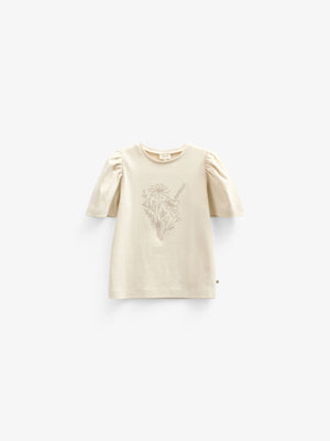 T-shirt With Embroidery - Tween - Offwhite | 101236 Amanda