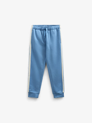 Sweat Pants with Tape - Tween - Dusty Blue | 101258 Carter