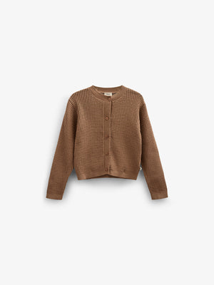 Cotton Knit Cardigan - Kids - Coconut | 101271 Katie
