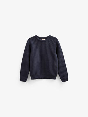 Knit Solid - Tween - Navy | 101282 Brady