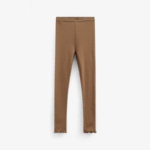 Modal Rib Leggings - Kids - Coconut | 101324 Lottie