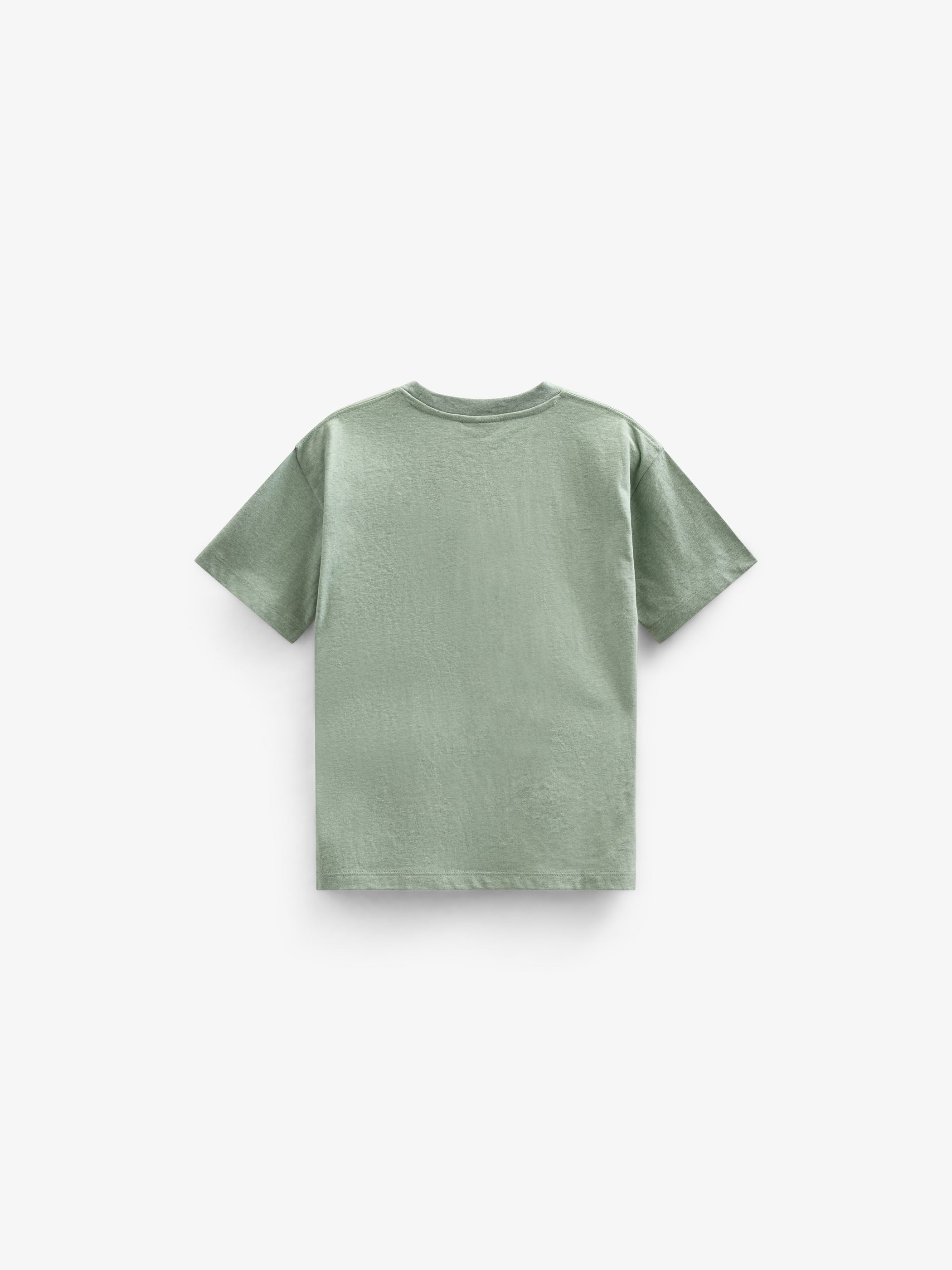 Croquet T-shirt - Kids - Light Green Melange | 101338 Vincent