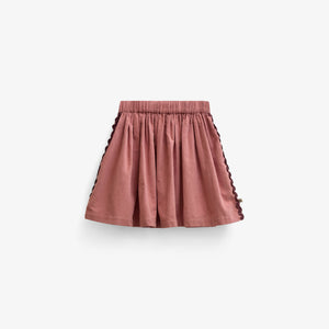 Ric Rac Corduroy Skirt - Kids - Dusty Rose | 101479 Sille