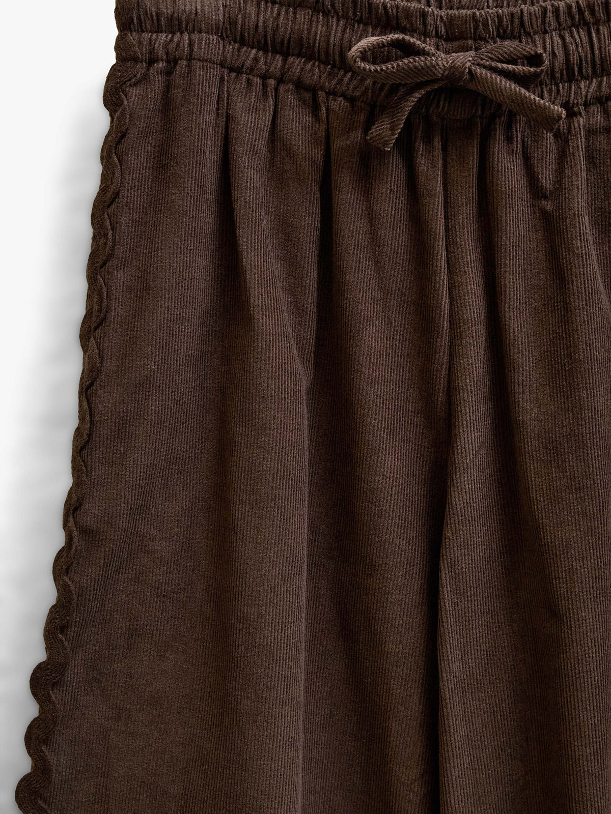 Ric Rac Corduroy Trousers - Tween - Dark Brown | 101482 Sille