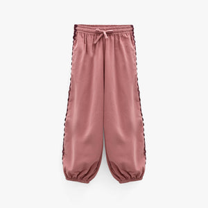 Ric Rac Corduroy Trousers - Tween - Dusty Rose | 101484 Sille