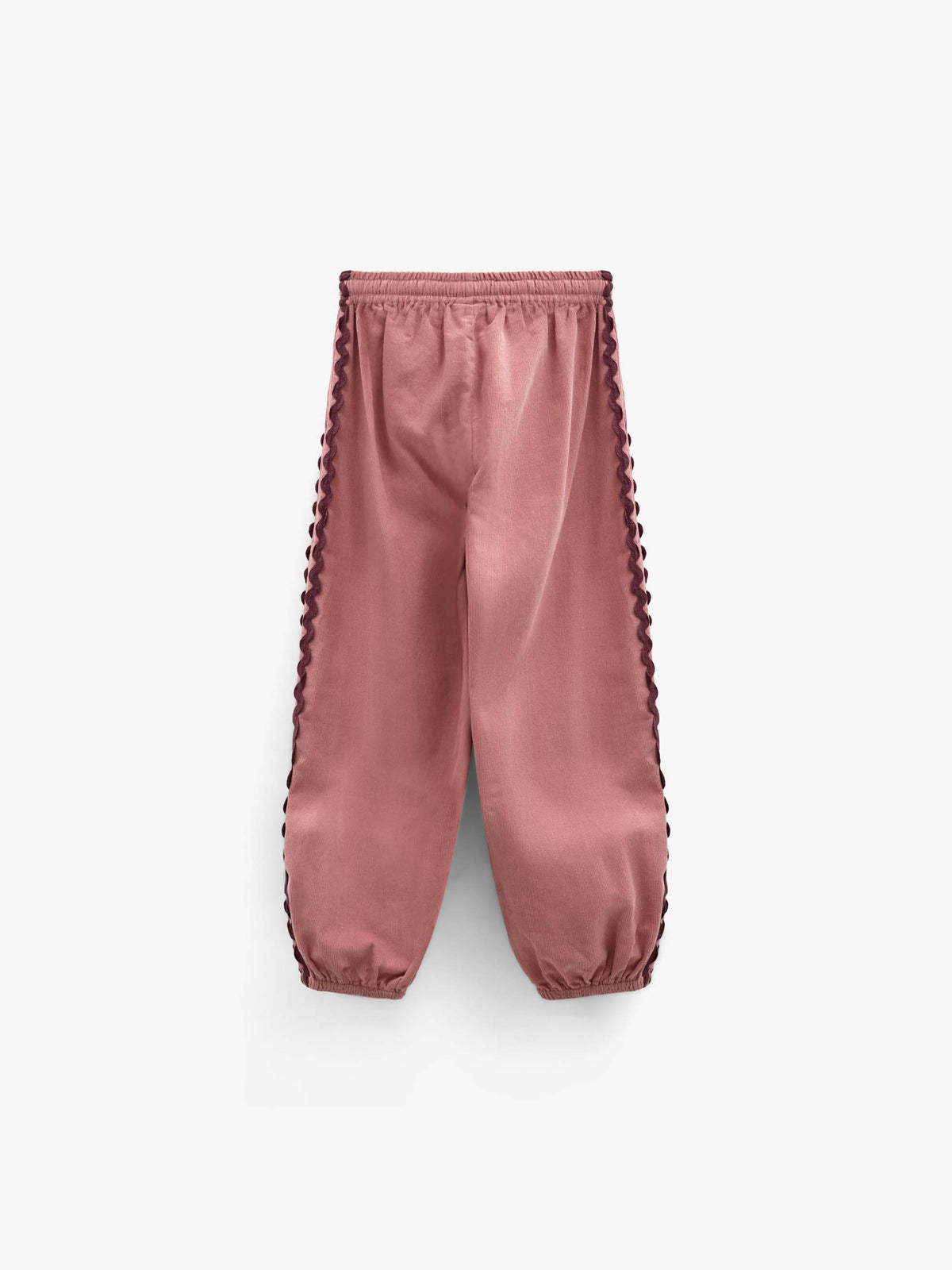 Ric Rac Corduroy Trousers - Tween - Dusty Rose | 101484 Sille