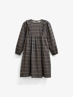 Checked Cotton Dress - Tween - Blue | 101488 Penny