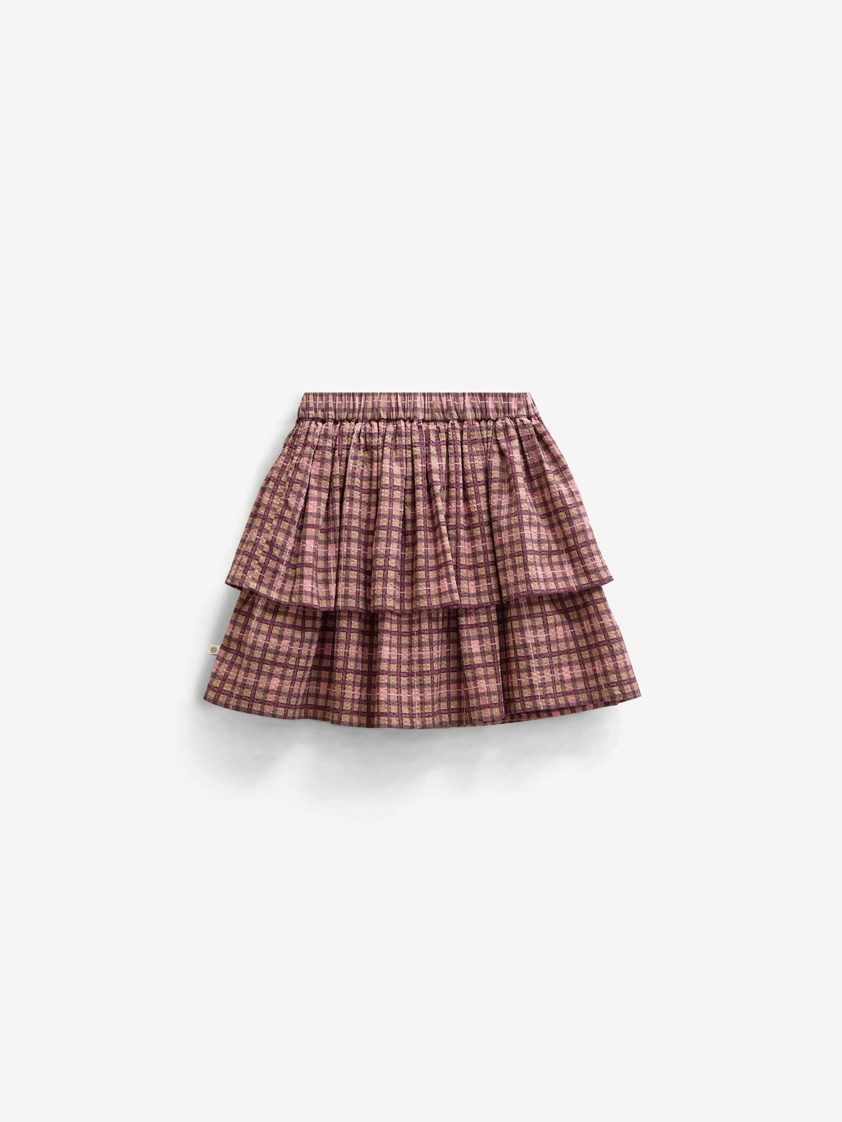 Checked Cotton Skirt - Tween - Rose | 101498 Penny