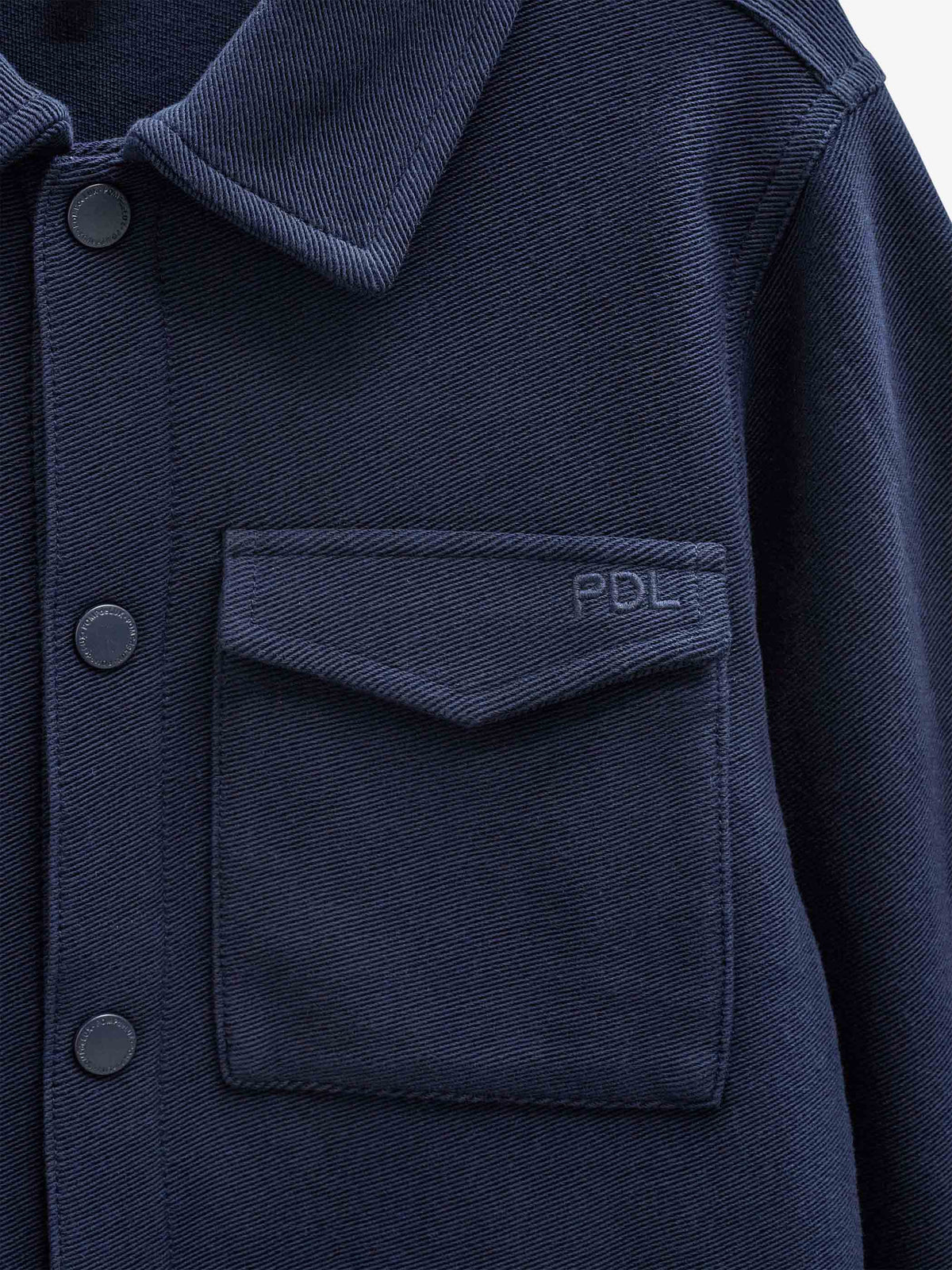 Textured Sweat Overshirt - Tween - Navy | 101501 Wilder