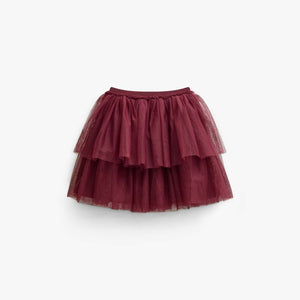 Tulle Skirt - Tween - Bordeaux | 101504 Bianca