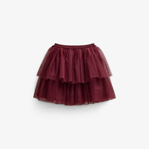 Tulle Skirt - Kids - Bordeaux | 101503 Bianca