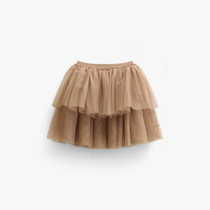 Tulle Skirt - Kids - Light Brown | 101505 Bianca
