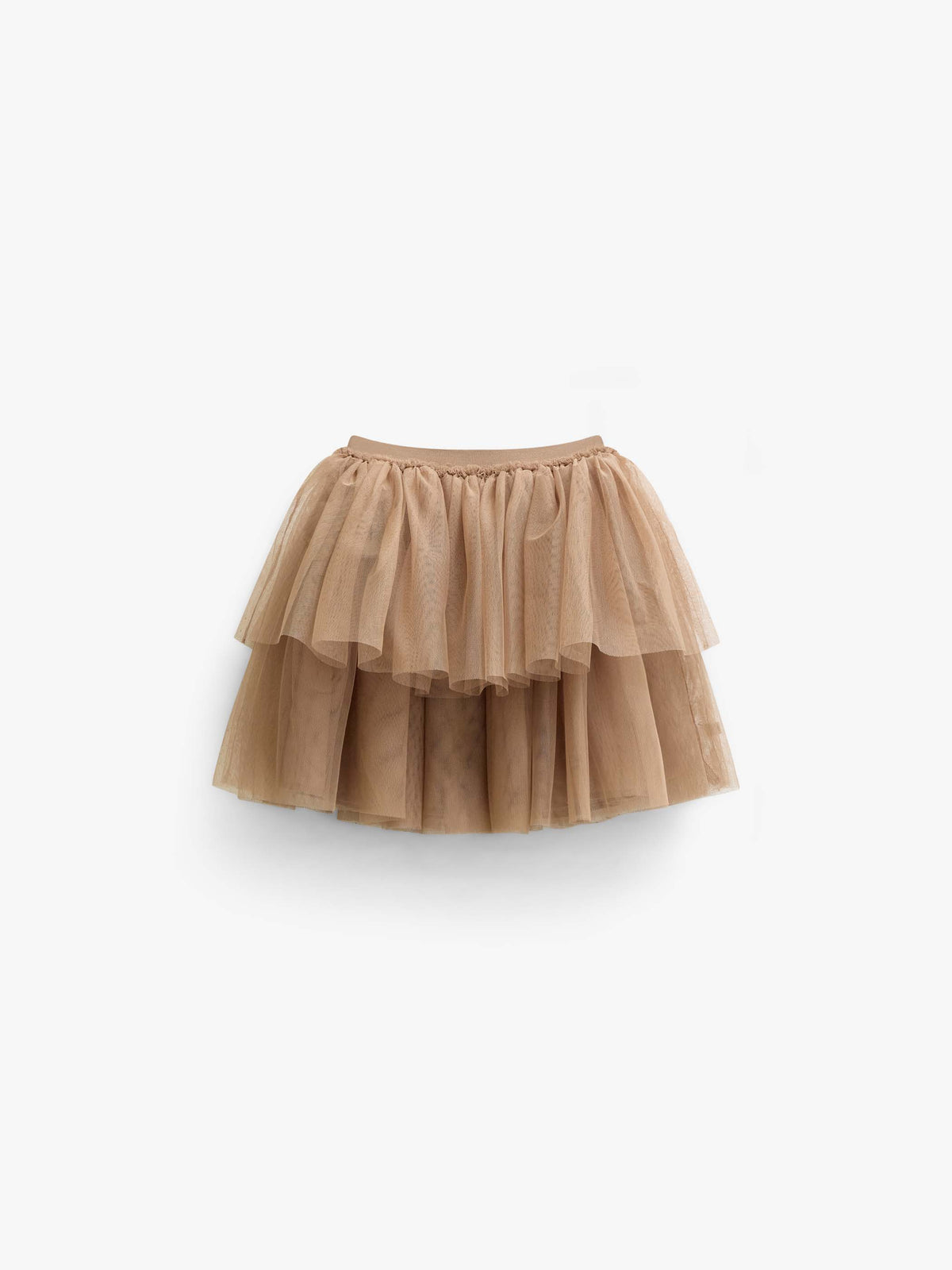 Tulle Skirt - Kids - Light Brown | 101505 Bianca