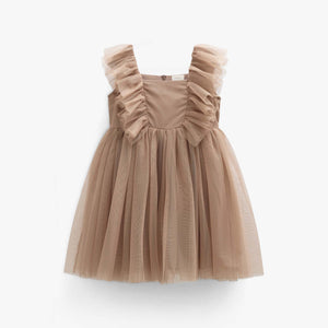 Tulle Dress - Kids - Light Brown | 101509 Bianca