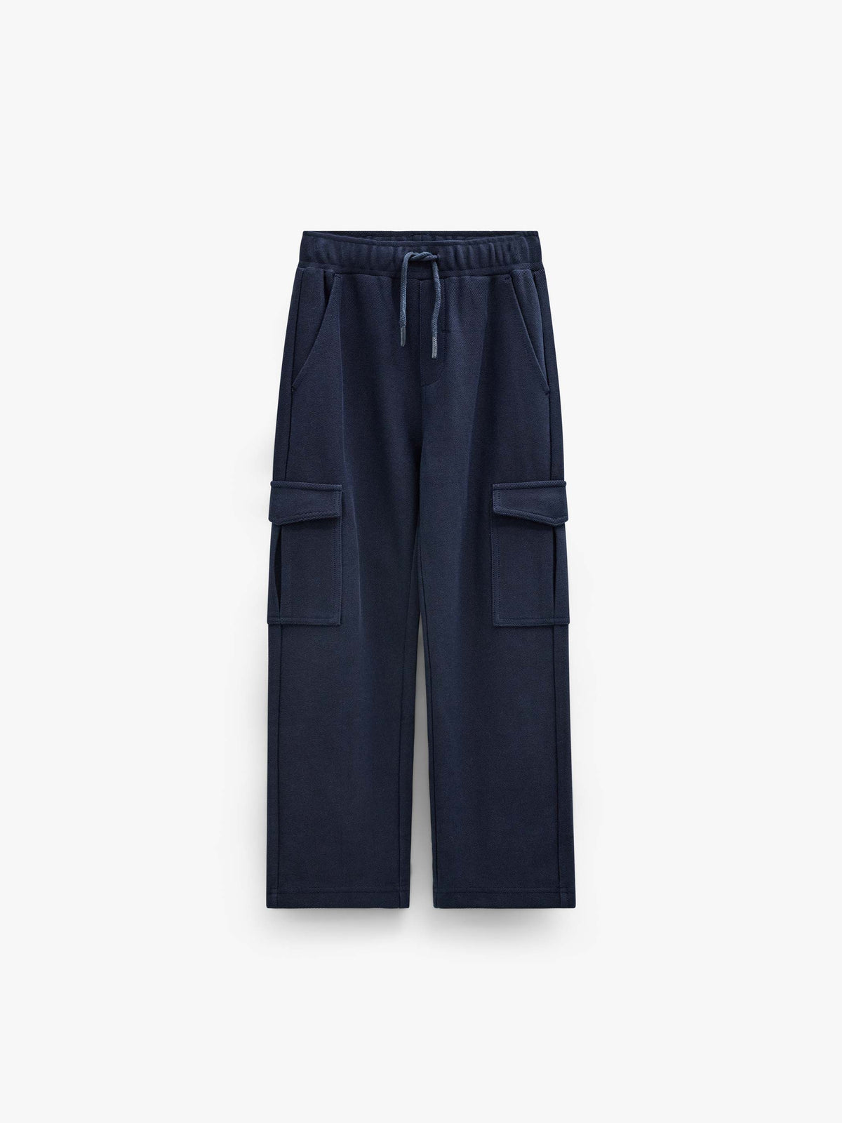 Textured Sweat Cargo Joggers - Tween - Navy | 101511 Wilder