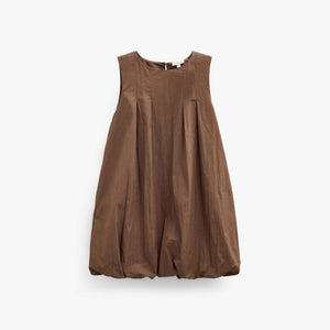 Bubble Hem Dress - Tween - Brown | 101514 Celeste