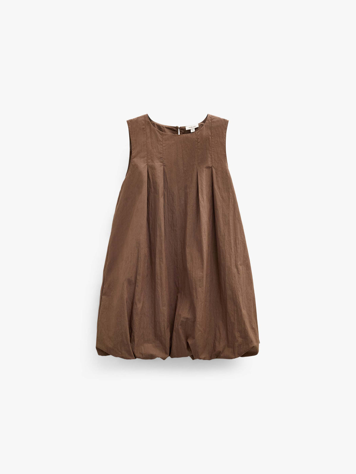 Bubble Hem Dress - Tween - Brown | 101514 Celeste