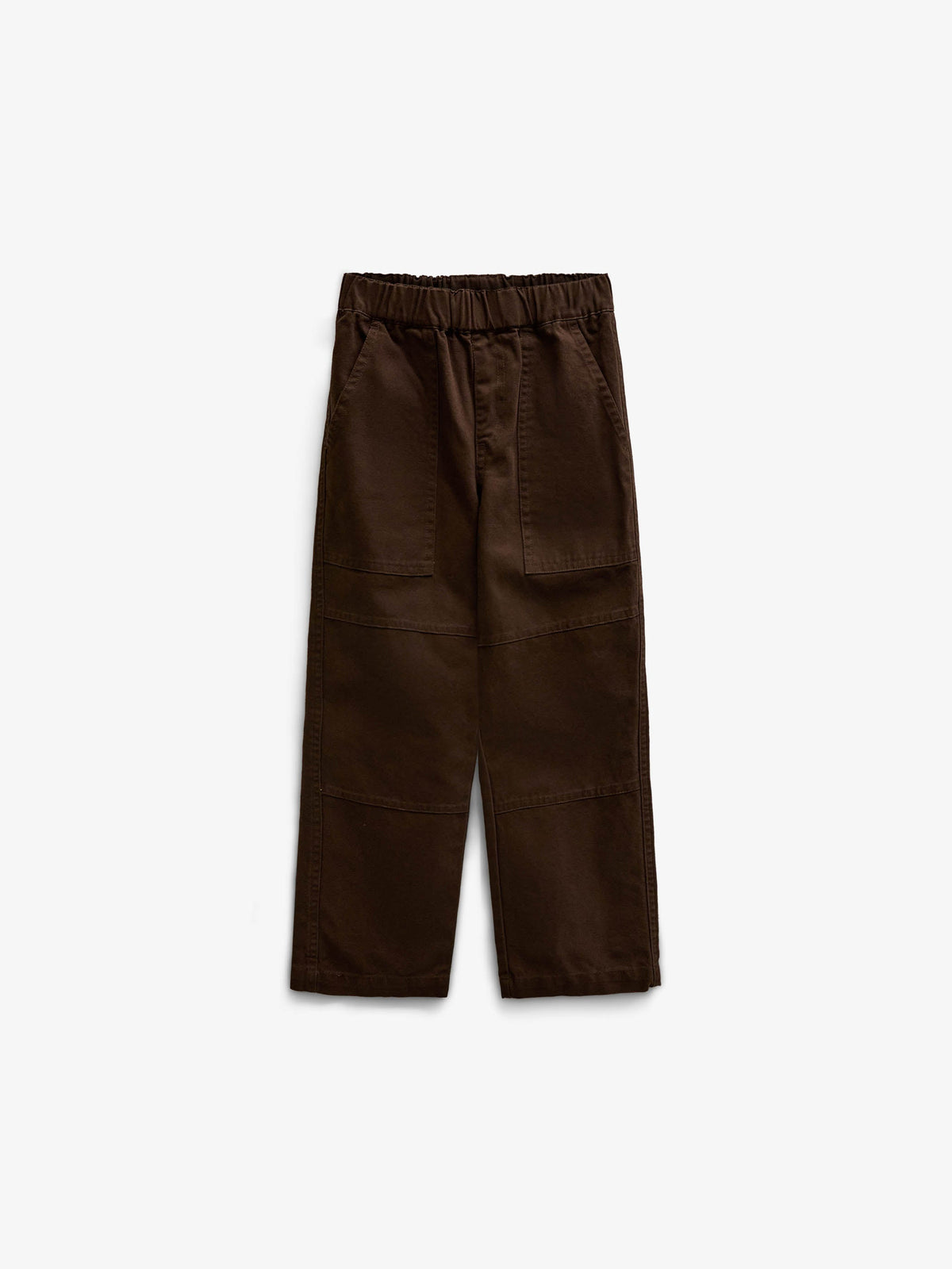 Canvas Patch Pocket Trousers - Tween - Dark Brown | 101532 Greyson