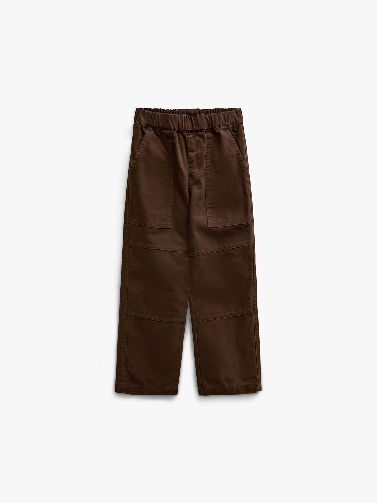 Canvas Patch Pocket Trousers - Tween - Dark Brown | 101532 Greyson