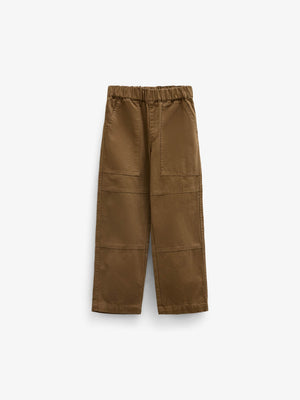 Canvas Patch Pocket Trousers - Tween - Light Brown | 101534 Greyson