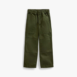 Canvas Patch Pocket Trousers - Kids - Moss Green | 101535 Greyson