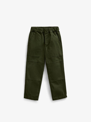 Canvas Patch Pocket Trousers - Tween - Moss Green | 101536 Greyson
