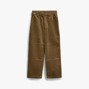 Corduroy Patch Pocket Trousers - Kids - Khaki | 101537 Reed