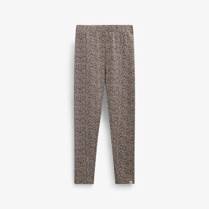 Printed Jersey Leggings - Tween - Blue/Brown | 101550 Heidi